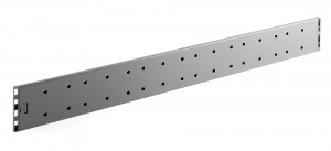 StrongMax příborník, boční díl s perforací, 550mm, šedá