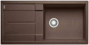BLANCO 515143 Dřez Metra XL 6 S bez excentru Silgranit PuraDur kávová