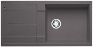 BLANCO 518880 Dřez Metra XL 6 S bez excentru Silgranit PuraDur šedá skála