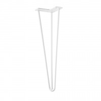 StrongLegs stolová noha TS003 420mm bílá lesklá