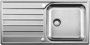 BLANCO 518519 Dřez Livit XL 6 S s excentrem 2 otvory nerez kartáčovaná