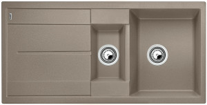 BLANCO 517355 Dřez Metra 6 S bez excentru Silgranit PuraDur tartufo