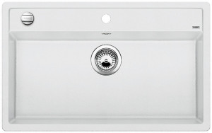 BLANCO 516633 Dřez Dalago 8 s excentrem Silgranit PuraDur bílá