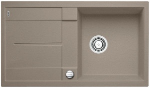 BLANCO 517348 Dřez Metra 5 S s excentrem Silgranit PuraDur tartufo