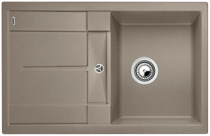 BLANCO 517346 Dřez Metra 45 S bez excentru Silgranit PuraDur tartufo