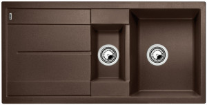 BLANCO 515046 Dřez Metra 6 S bez excentru Silgranit PuraDur kávová
