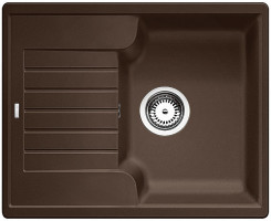 BLANCO 516927 Dřez Zia 40 S bez excentru Silgranit PuraDur kávová