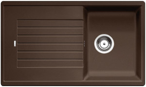 BLANCO 516745 Dřez Zia 45 SL bez excentru Silgranit PuraDur kávová