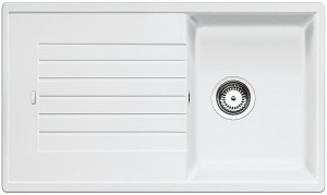 BLANCO 516740 Dřez Zia 45 SL bez excentru Silgranit PuraDur bílá
