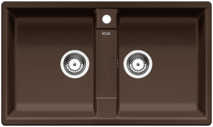 BLANCO 516683 Dřez Zia 9 bez excentru Silgranit PuraDur kávová