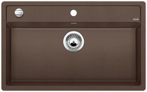 BLANCO 516645 Dřez Dalago 8-F s excentrem Silgranit PuraDur kávová