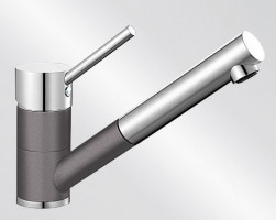 BLANCO 518795 Baterie Antas-S Silgranit look šedá skála/chrom