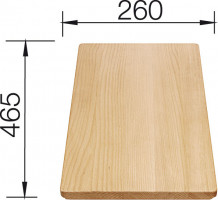 BLANCO 225685 Příslušenství krájecí deska dřevěná 465 x 260 mm