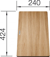 BLANCO 230700 Příslušenství krájecí deska dýha 424x240mm jasan