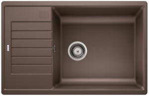 BLANCO 523282 Dřez Zia XL 6 S Compact bez excentru Silgranit PuraDur kávová