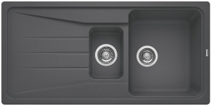 BLANCO 519853 Dřez Sona 6 S bez excentru Silgranit PuraDur šedá skála