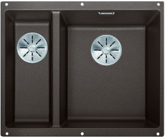 BLANCO 523567 Dřez Subline 340/160-U InFino manuál Silgranit PuraDur kávová