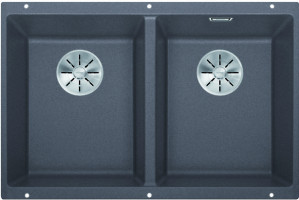 BLANCO 523575 Dřez Subline 350/350-U InFino manuál Silgranit PuraDur šedá skála