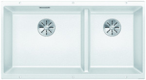 BLANCO 523588 Dřez Subline 480/320-U InFino manuál Silgranit PuraDur bílá