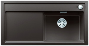 BLANCO 523908 Dřez Zenar XL 6S-F InFino s excentrem Silgranit PuraDur kávová