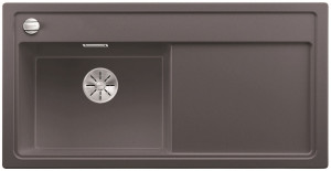 BLANCO 523996 Dřez Zenar XL 6S InFino s excentrem Silgranit PuraDur šedá skála