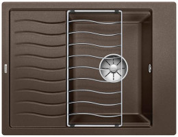 BLANCO 524833 Dřez Elon 45 S Silgranit PuraDur kávová