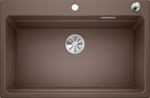 BLANCO 525186 Dřez Etagon 8 Silgranit PuraDur kávová