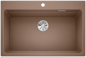 BLANCO 525196 Dřez Etagon 8 Silgranit PuraDur kávová