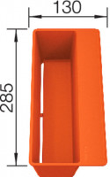 BLANCO 236722 Příslušenství nádobka SITY Box Orange orange - plast