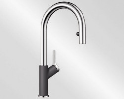 BLANCO 521359 Baterie Carena-S Vario Silgranit-look šedá skála/chrom