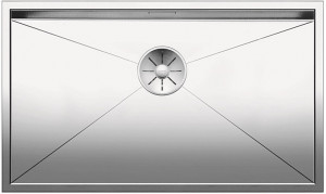BLANCO 521593 Dřez Zerox 700-U InFino bez táhla nerez hedvábná lesklá