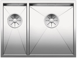 BLANCO 521614 Dřez Zerox 340/180-U InFino bez táhla nerez hedvábná lesklá