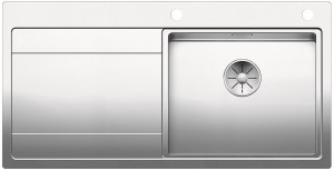 BLANCO 521660 Dřez Divon II 5S-IF InFino s excentrem nerez hedvábná lesklá