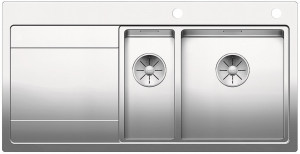 BLANCO 521662 Dřez Divon II 6S-IF InFino bez excentru nerez hedvábná lesklá