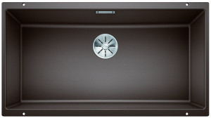 BLANCO 523150 Dřez Subline 800-U InFino manuál Silgranit PuraDur kávová