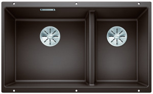 BLANCO 523160 Dřez Subline 430/270-U InFino manuál Silgranit PuraDur kávová