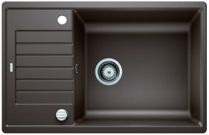 BLANCO 523272 Dřez Zia XL 6 S Compact s excentrem Silgranit PuraDur kávová