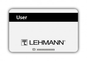 LEHMANN Uživatelská karta pro elektronické zámky Lehmann RFID Mifare® locks