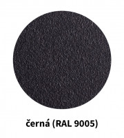 MILADESIGN sada pro posouvání desky o 100 mm LN 3800-P černá