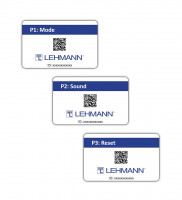 LEHMANN Sada karet pro elektronické zámky Mifare - Mode, Sound, Reset