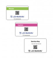 LEHMANN Sada karet pro elektronické zámky Mifare-master, aktualizační, servisní