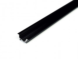 StrongLumio profil LED Diagonal 14 alu černý 1000mm