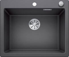BLANCO 523687 Dřez Pleon 6 InFino s excentrem Silgranit PuraDur šedá skála