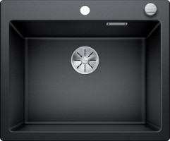 BLANCO 525954 Dřez Pleon 6 InFino s excentrem Silgranit PuraDur černá