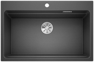 BLANCO 525893 Dřez Etagon 8 bez excentru Silgranit PuraDur černá