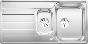 BLANCO 525328 Dřez Classimo 6 S-IF InFino s PushControl nerez kartáčovaná