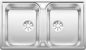 BLANCO 525331 Dřez Classimo 8-IF InFino s PushControl nerez kartáčovaná