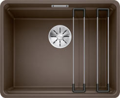 BLANCO 526348 Dřez Etagon 500-F InFino bez excentru Silgranit kávová