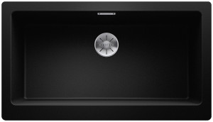 BLANCO 526110 Dřez Vintera XL 9-UF bez excentru Silgranit černá