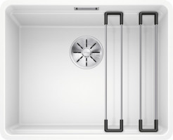 BLANCO 526346 Dřez Etagon 500-F InFino bez excentru Silgranit bílá